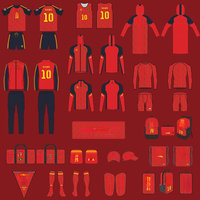 Uniforme de football américain rétro unisexe grande taille de qualité supérieure, ensemble complet, technologie de découpe automatisée, design d'impression numérique personnalisé, short