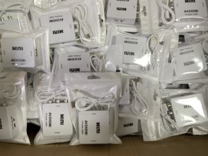 Convertisseur RCA vers HDTV 1080P RCA Composite CVBS AV vers HDM adaptateur de convertisseur Audio vidéo pour N64 Wii PS2 Xbox <span class=keywords><strong>VHS</strong></span> magnétoscope <span class=keywords><strong>caméra</strong></span> DVD - Product Image 5