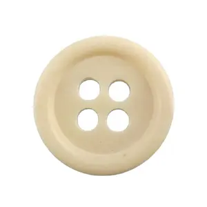 natural white cow buffalo horn bone button