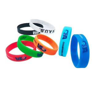 2026 Hot Sale Custom Logo Glow in Dark PVC Cartoon Durable Wristband for Welcome Gifts Promotional Use