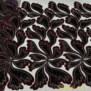 Mới nhất rực rỡ mềm mại và nhiều màu sọc <span class=keywords><strong>sequin</strong></span> Net Tulle French Wedding ren vải - Product Image 3