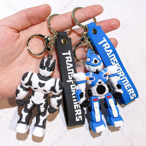 Porte-clés de voiture en forme de poupée 3D <span class=keywords><strong>Optimus</strong></span> <span class=keywords><strong>Prime</strong></span> Wasp, <span class=keywords><strong>Transformers</strong></span> classiques, vente en gros sur le marché nocturne - Product Image 5