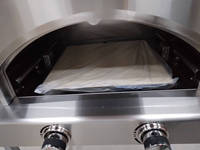 Four à pizza au gaz autonome en acier inoxydable pour les fêtes et l'extérieur