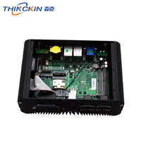 Thinckin Boîtier PC Industriel Personnalisable Marine IP65/IP67 Sans Ventilateur 64 Go RAM I5 4005U 4 Go Stockage Win7/8/10/Linux Garantie 1 An