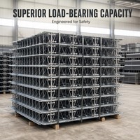 Plateau de plancher en treillis d'acier TD4-190 personnalisé, galvanisé, source fiable d'usine pour les propriétaires de marques