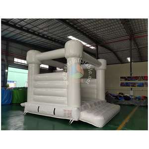 Elegante Castillo Inflable Blanco para Bodas, Decoración de Bodas y <span class=keywords><strong>Alquiler</strong></span> para Eventos - Product Image 4