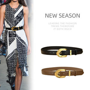 2026 यूरोपीय अमेरिकी रेट्रो शैली वास्तविक चमड़े की कमर बेल्ट महिलाओं के लिए वास्तविक चमड़े की कमर बेल्ट - Product Image 1