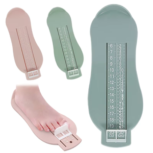 Medidor de longitud de pies para bebés y niños pequeños, regla de medición de talla de zapatos, herramienta de plástico de alta precisión para niños y niñas - Product Image 1