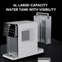Nouvel Arrivage Distributeur d'Eau Chaude Électrique de Comptoir avec Surveillance TDS et Osmose Inverse pour Usage Domestique