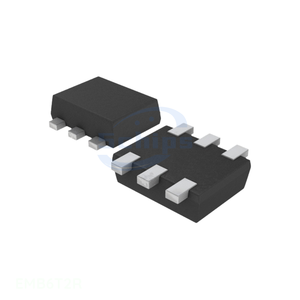 Buy Online Electronic Components EMB6T2R SOT-563, SOT-666 Transistors Original - Product Image 1