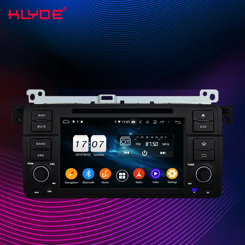 9/10 Inch Auto Android Touch Screen Gps Stereo Radio Navigatiesysteem Audio Auto Elektronica Video Voor Bmw Auto Dvd-speler