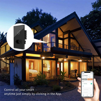 Prise murale intelligente Wi-Fi standard brésilienne BAOBEN, contrôle à distance par application, fonction de minuterie vocale pour l'automatisation domestique