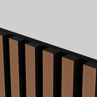 Panneaux acoustiques insonorisants en MDF, 100% fibre de polyester, design moderne, NRC 0.8, écologiques, légers, ignifuges, studio, hôtel