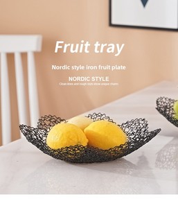 Plato de Frutas Estilo Cuenco de Hierro para Catering Hengyu, Resistente a Altas Temperaturas, Técnica de Soldadura Circular, Uso Diario en Restaurantes - Product Image 6