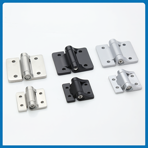 Charnière à amortissement en acier inoxydable avec support de friction réglable pour équipement industriel - Product Image 1
