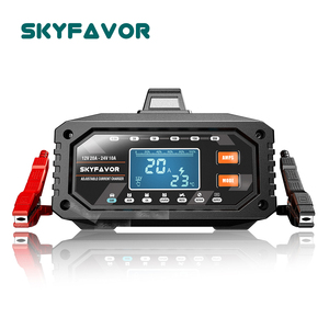 Nouveau produit <span class=keywords><strong>Chargeur</strong></span> de batterie 12V 24V 12V 24V 20A Charge rapide automatique Courant réglable <span class=keywords><strong>Universel</strong></span> Lifepo4 Gel AGM <span class=keywords><strong>Chargeur</strong></span> de batterie de voiture - Product Image 3
