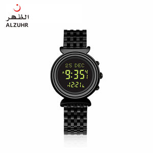 Factory Price <strong>Al</strong> <strong>Fajr</strong> Prayer <strong>Watches</strong> Dual Time Azan <strong>New</strong> Design Waterproof <strong>Watch</strong> for Women - Product Image 6