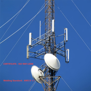 Tour Guyed Économique de 42 m pour la Couverture du Signal de Diffusion Rurale - Product Image 3