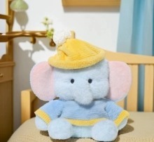 Giocattolo Elefantino Blu Morbido e Peluche Conforme a CPC e ASTM, Servizio OEM ODM Personalizzato, Peluche Delicato sulla Pelle per Bambini - Product Image 2