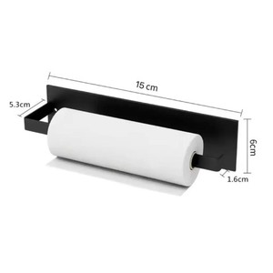 Rts מכירה מגנטית חמה פלוס חוט נייר מגבת מתלה פחמן פלדה מגבת מתלה מקרר גליל נייר דו-צבע אופציונלי - Product Image 4