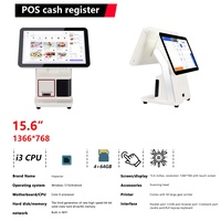Terminal Punto de Venta Táctil Todo en Uno de 15.6 Pulgadas con Impresora Térmica Integrada de 58 mm y Cabezal de Escaneo Opcional para Tiendas Minoristas