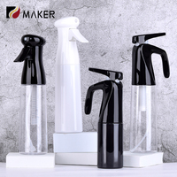 Offre Spéciale – Flacon pulvérisateur continu en plastique noir, blanc, rose de 200 ml, 300 ml, 500 ml pour coiffeur, idéal pour l'eau ou l'alcool, à brume fine