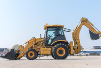 Chargeuse-pelleteuse JCB 3CX 4x4 neuve, 7 tonnes, modèle 2025, chargeuse sur pneus, nouvelle machine d'excavation JCB