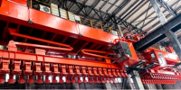 Nouvelle Conception Grue à Double Poutre à Anode Carbone pour Empilage, Capacité de Levage 5, 10, 20 Tonnes, pour Usine Industrielle de Carbone