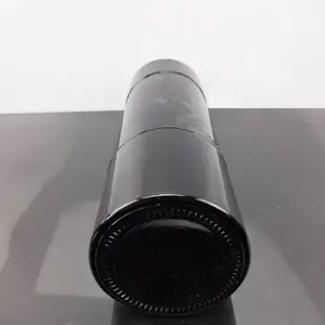 स्पिरिट के उपयोग के लिए ट्रेंडी फैक्ट्री डायरेक्ट यूरोपीय ब्लैक ग्लास स्प्रे बोतल पारदर्शी