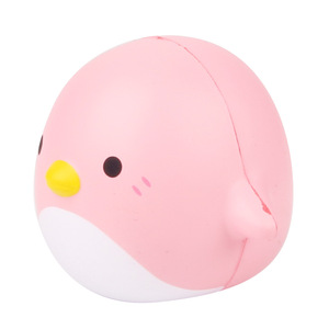 Pink Round Penguin <b>Squishy</b> Toy TPE Material Slow Rebound Stress Relief Fidget Toy For Kids 2 To 4 Years Unisex - Product Image 2