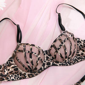 Conjunto <span class=keywords><strong>de</strong></span> Lencerí<span class=keywords><strong>a</strong></span> Sexy con Estampado <span class=keywords><strong>de</strong></span> Leopardo, Conjunto <span class=keywords><strong>de</strong></span> Sujetador y Tanga con Aberturas, Ropa Interior con Estampado Animal Exótico, Ropa <span class=keywords><strong>de</strong></span> Dormir para Mujer, Ropa <span class=keywords><strong>de</strong></span> Club, Suministro al por Mayor - Product Image 6