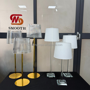 2025 New Latest Design 3 Glass Cylinder Set <strong>Vase</strong> Rose Table Wedding Gold <strong>Vase</strong> Centerpiece Acrylic <strong>Flower</strong> Stand - Product Image 3