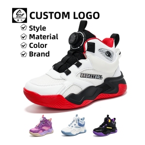 Chaussures de basketball montantes Cema pour enfants – Baskets pour garçons, jeunes et grands enfants, en tissu extensible double maille, bottes de sport automne - Product Image 1