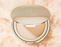 Boîte à poudre compacte vide en métal de luxe personnalisée Blush conteneur pour emballage cosmétique conteneur de parfum solide