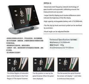 Endodónticos Root Canal Vdw Raypex 5 mejores pantalla táctil ápice Dental localizador con CE ISO - Product Image 5