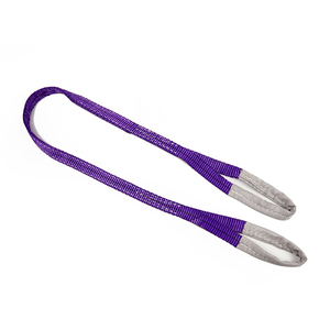 완전히 맞춤 제작 가능 |   1-50T 맞춤형 색상/길이/재질/하중 |   높은 안전 계수의 평면 리프팅 웨빙 슬링 - Product Image 2