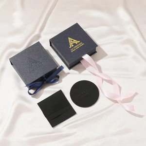 Premium Square Jewellery Packaging Set With Ribbon Tie Perfect For Wedding Favors Jewelry Display Gifting And Wholesale - Product Image 4