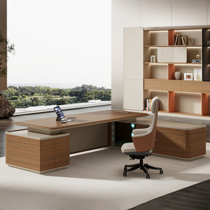 Schreibtisch, mesa de oficina ejecutiva moderna, Jefe, muebles de oficina, escritorio jefe, escritorio Ceo, escritorio de lujo, Mesa Jefe para oficina - Product Image 4