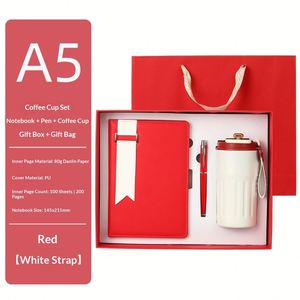 Ensemble cadeau d'entreprise professionnel de haute qualité, carnet, stylo, thermos avec logo personnalisé - Product Image 4