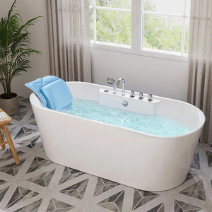 SUREWALHOME Cuscino Ergonomico Lungo <span class=keywords><strong>per</strong></span> Vasca da Bagno, Cuscino <span class=keywords><strong>per</strong></span> <span class=keywords><strong>Doccia</strong></span> ad Asciugatura Rapida, Supporto <span class=keywords><strong>per</strong></span> Collo e Schiena, Poggiatesta <span class=keywords><strong>per</strong></span> Bagno - Product Image 5