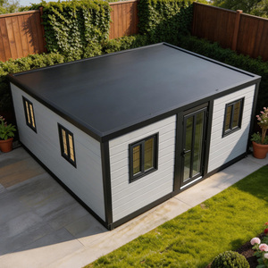 Fenêtre française, vue panoramique, pliable et repliable, 30 pieds carrés, 2 chambres, luxe haut de gamme, maison préfabriqué<span class=keywords><strong>e</strong></span>, maisons conteneurs - Product Image 1