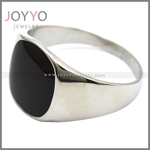 Anello da uomo in acciaio inossidabile placcato oro di alta qualità <span class=keywords><strong>Ertugrul</strong></span> alla moda artiglio mignolo nero alla rinfusa - Product Image 3