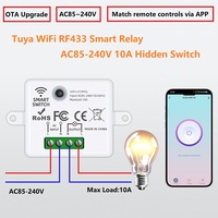 Relais WiFi RF intelligent pour éclairage LED, pompes à eau, moteurs de rideaux, actionneurs linéaires – Solution de modernisation intelligente pour maison, hôtel, appartement, magasin