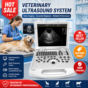 Ecógrafo Veterinario Portátil Doppler a Color Económico con Estuche de Transporte para Ganado y Mascotas - Product Image 6