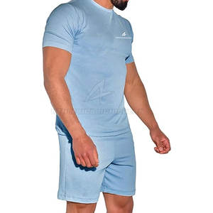 Pantalones cortos y camisas de gimnasio 2025 Trajes de gimnasio de calidad premium de etiqueta privada a la venta Logotipo personalizado Hombres personalizado - Product Image 4