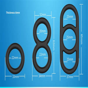 Grosir cincin pengunci ajaib 3 potong untuk pria Pria Set Stylus pengunci <span class=keywords><strong>Penis</strong></span> cincin produk dewasa untuk pria dewasa pengalaman realistis - Product Image 1