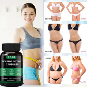 Cápsulas de Enzimas Digestivas y Lactasa Antioxidantes para Adultos, Probióticos y Prebióticos de Grado Alimenticio, OEM ASAP - Product Image 2