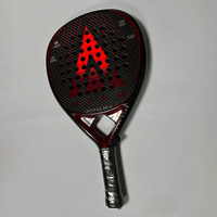 Raquette de padel, tennis de plage, surface en fibre de carbone 12K, face 3D avec noyau en mousse à mémoire EVA, padel de haute qualité