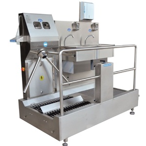 Higiene y Sanitización con Sistema de Doble Lavabo de Accionamiento por Rodilla - Product Image 1
