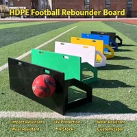 Planche de rebond de football classique pliable et légère en HDPE, résistante à l'eau, pour l'entraînement au football des jeunes